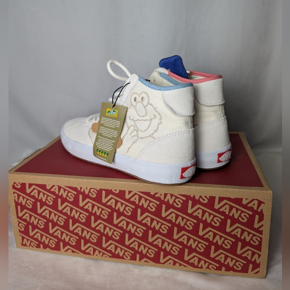 New! Vans X Sesame Street The Lizzie High-Top VR3 Skateboard Shoe Size 10M - Picture 5 of 14